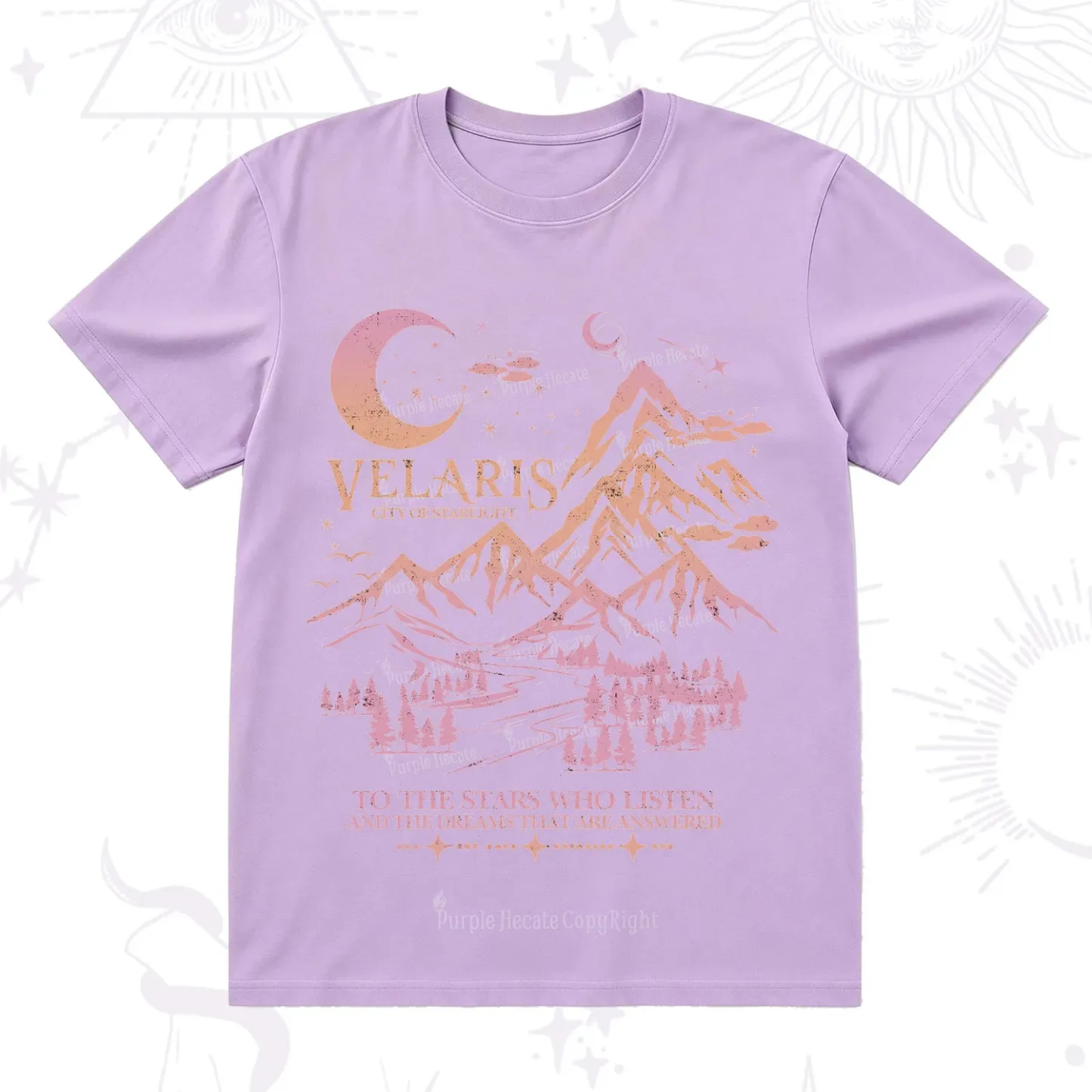 Purplehecate Echoes of the Hidden City T-Shirt