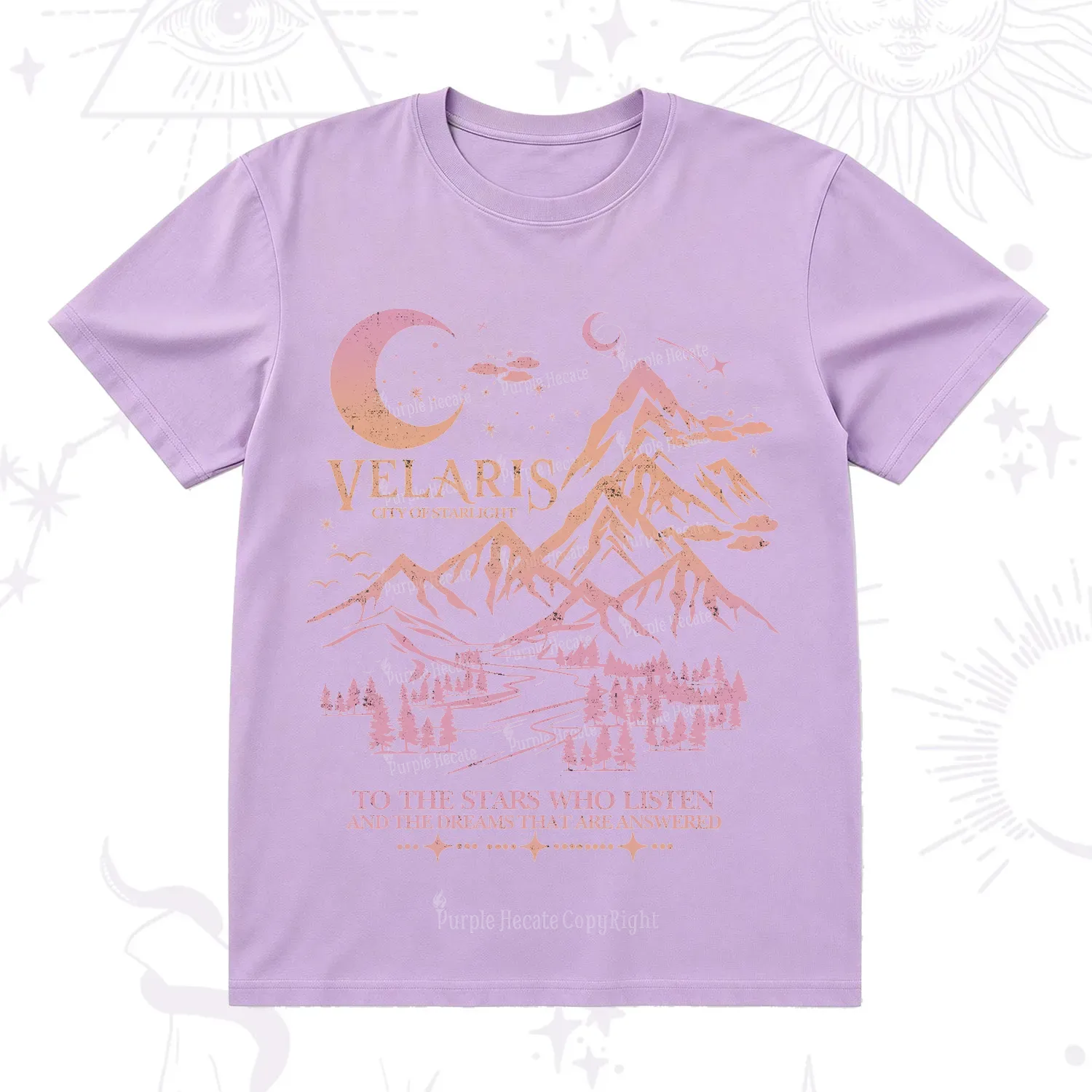 Purplehecate Echoes of the Hidden City T-Shirt