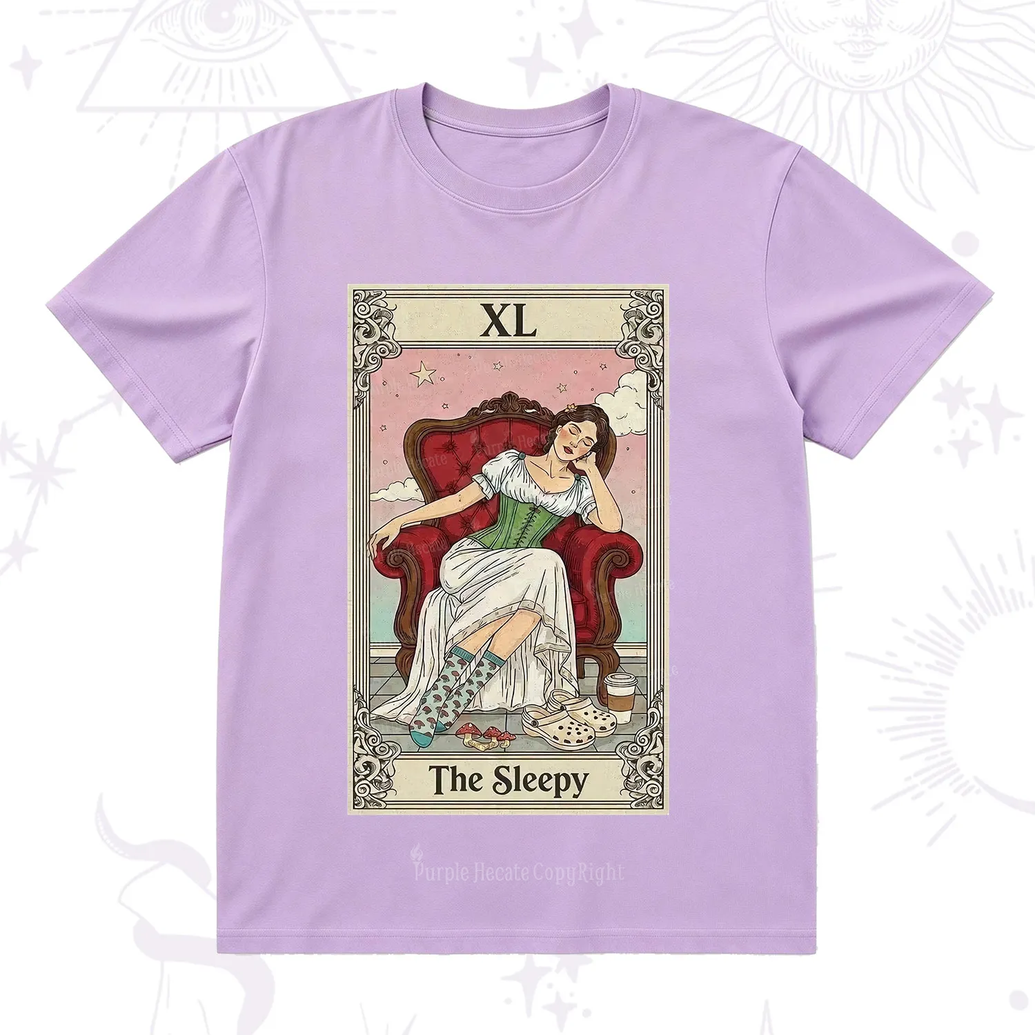 Purplehecate The Sleepy Tarot T-Shirt