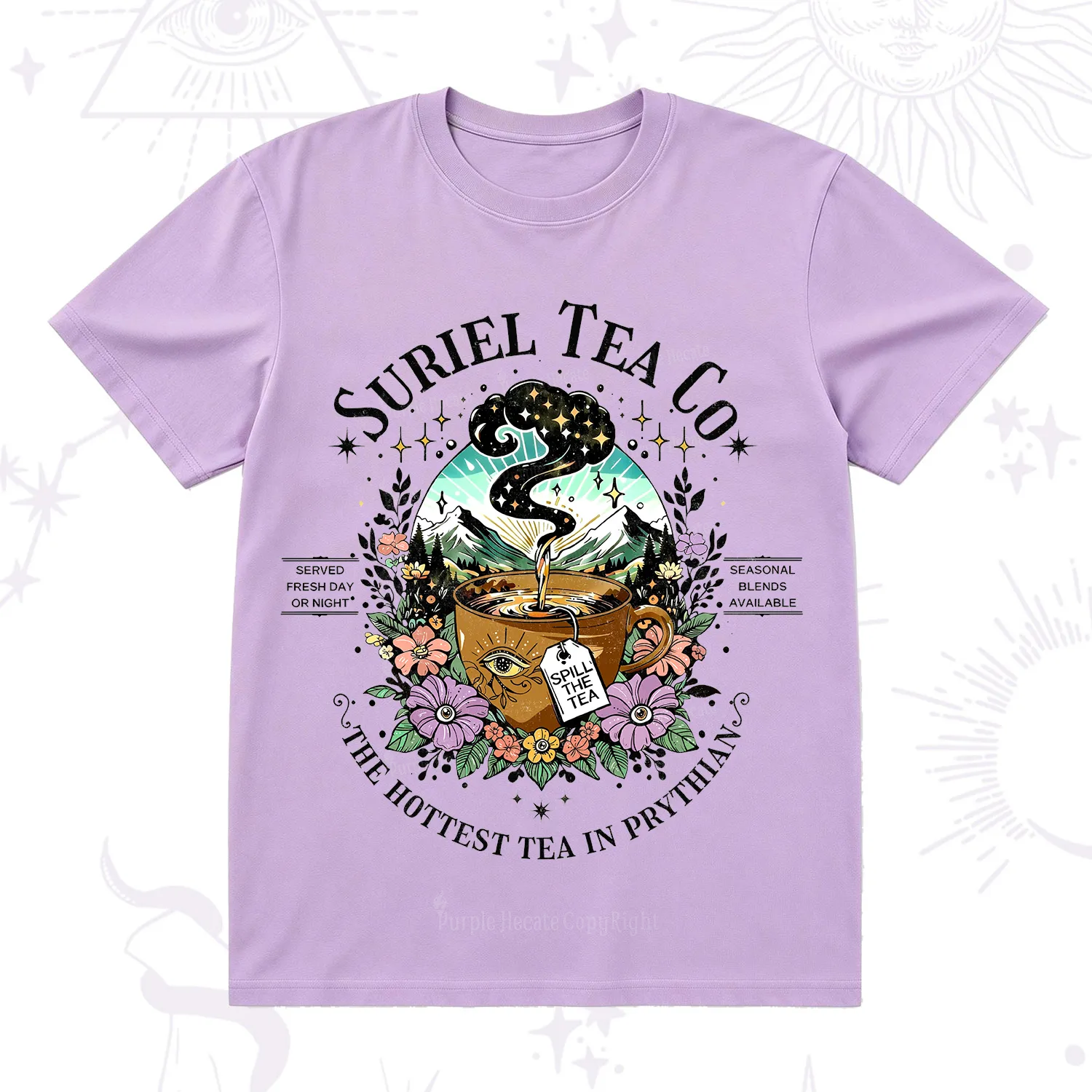 Purplehecate The Forest Tea Oracle T-Shirt