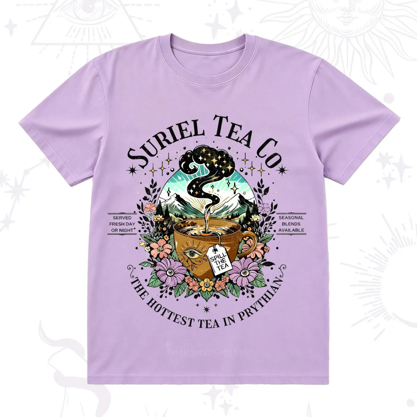 Purplehecate The Forest Tea Oracle T-Shirt