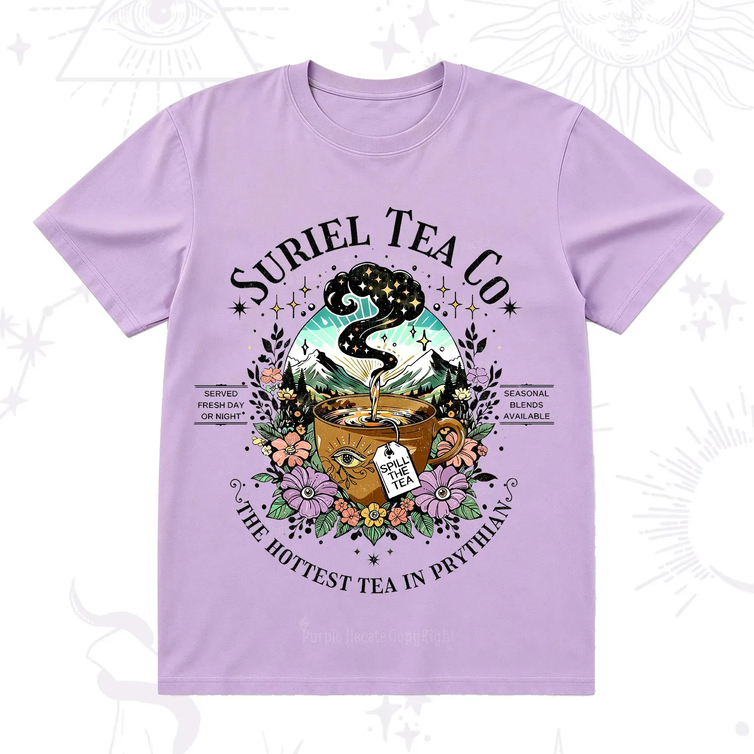 Purplehecate The Forest Tea Oracle T-Shirt