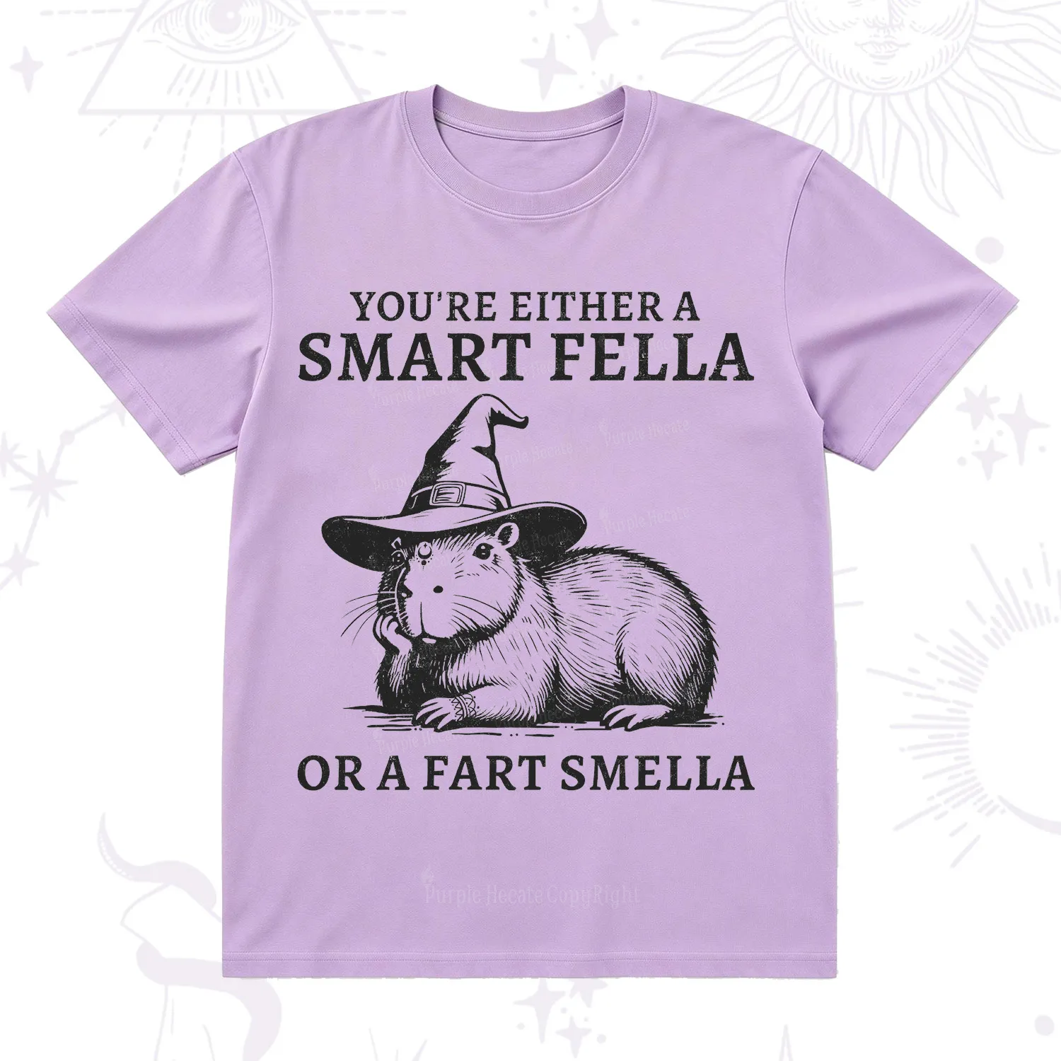 Purplehecate You're Either A Smart Fella or a Smart Fella T-Shirt