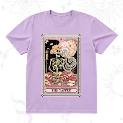 Purplehecate The Skeleton Yapper Tarot T-Shirt