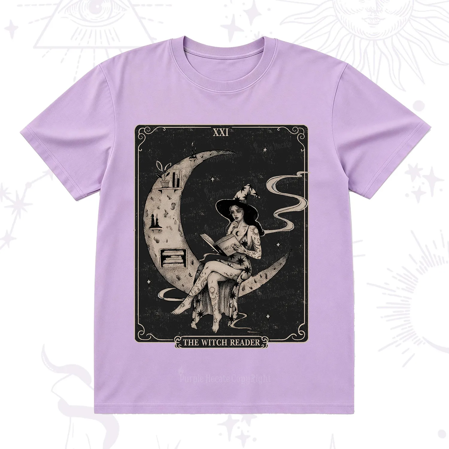 Purplehecate The Witch Reader T-Shirt