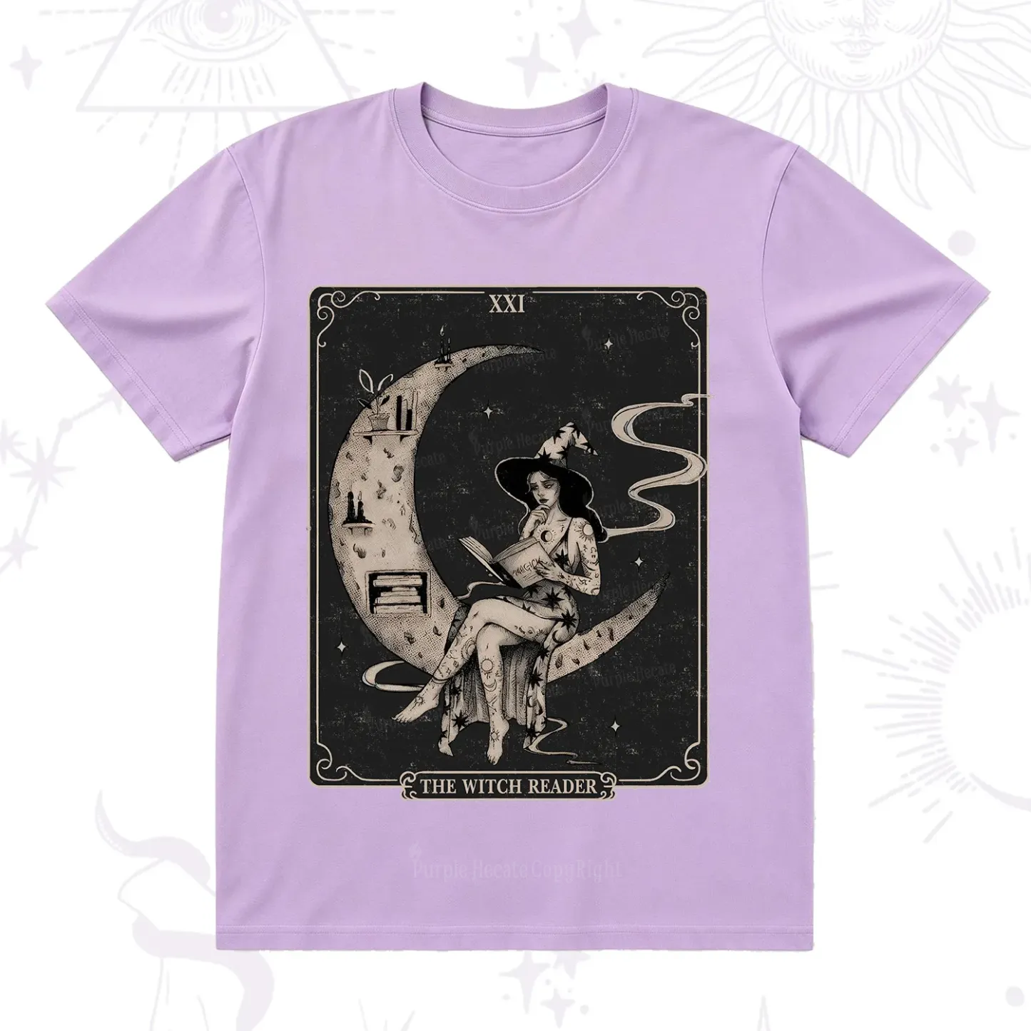 Purplehecate The Witch Reader T-Shirt
