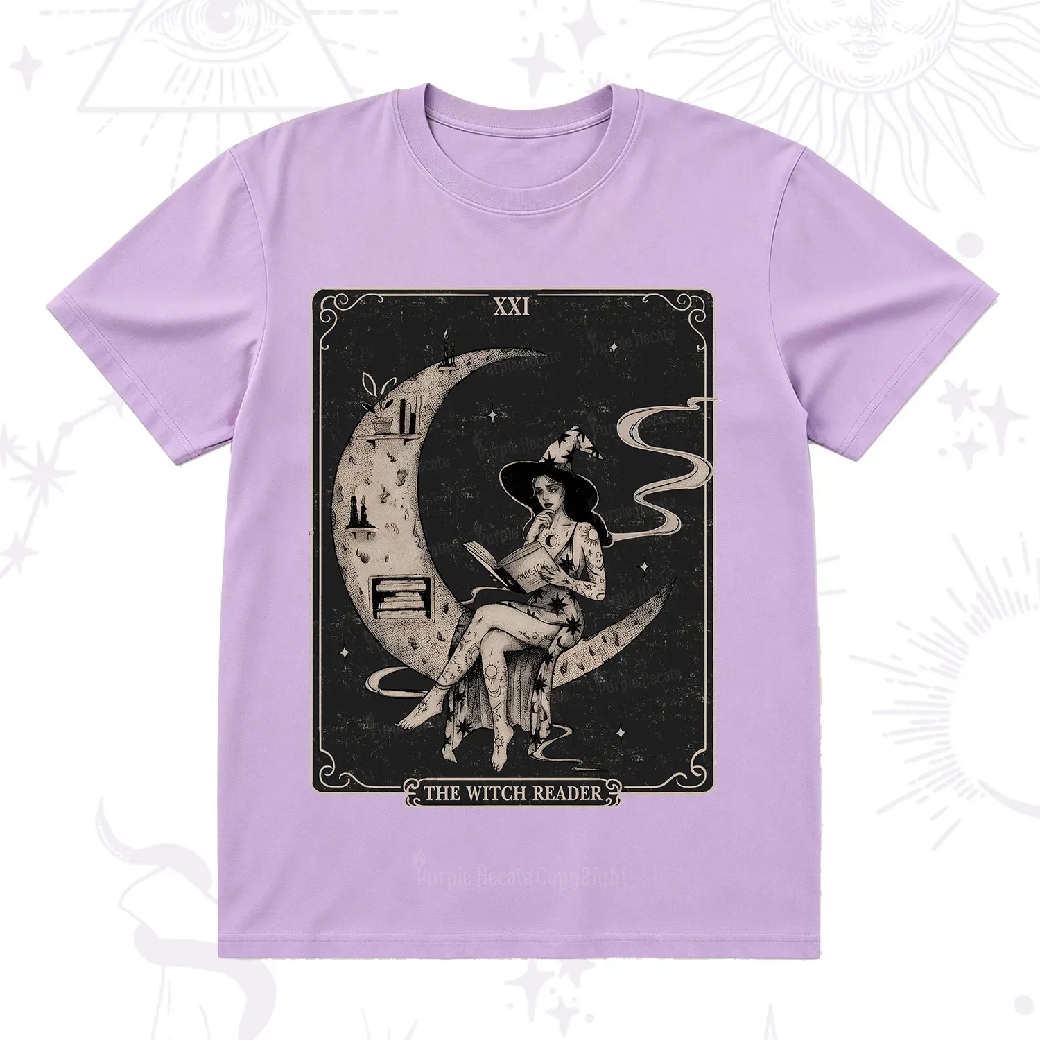 Purplehecate The Witch Reader T-Shirt