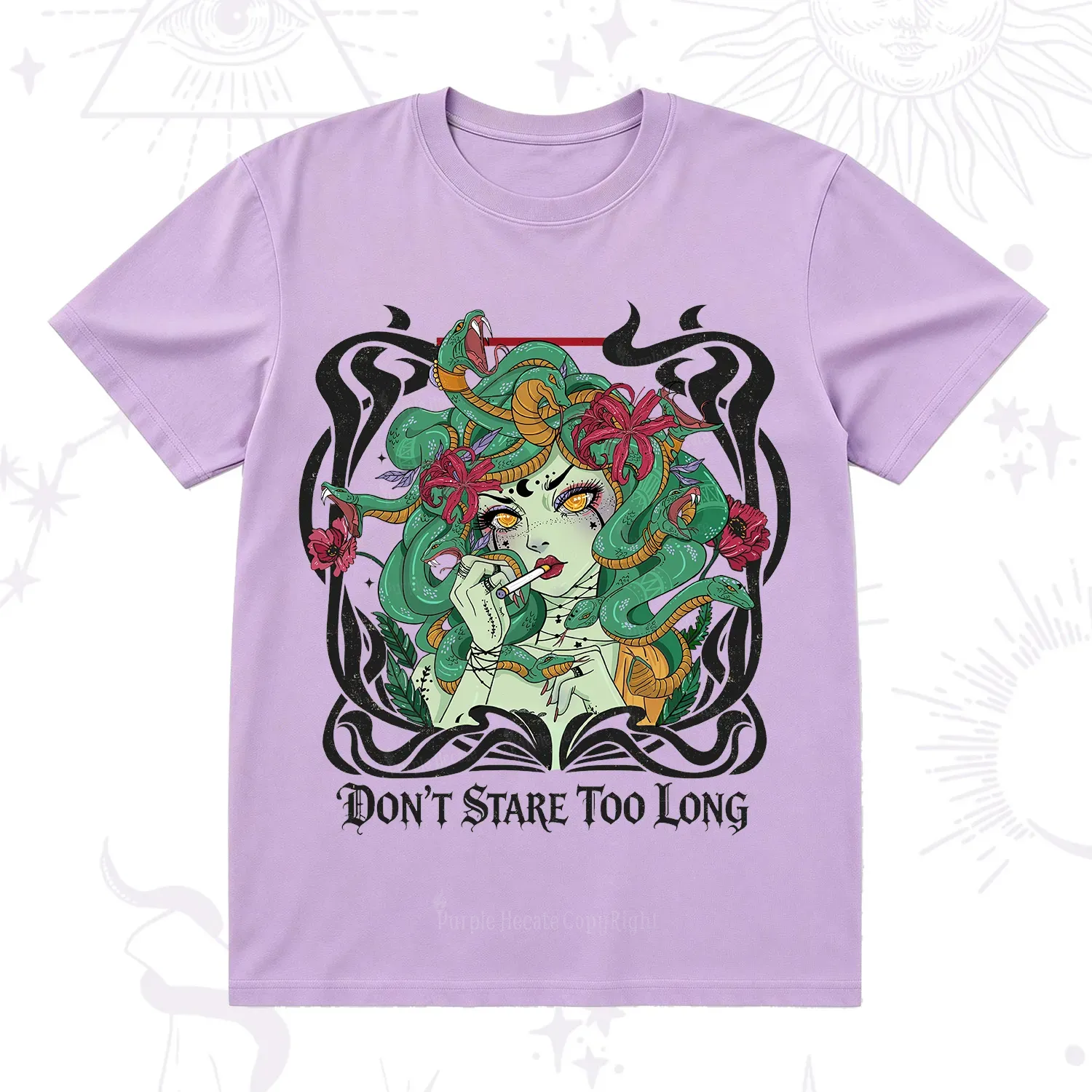 Purplehecate Don't Stare Too Long T-Shirt