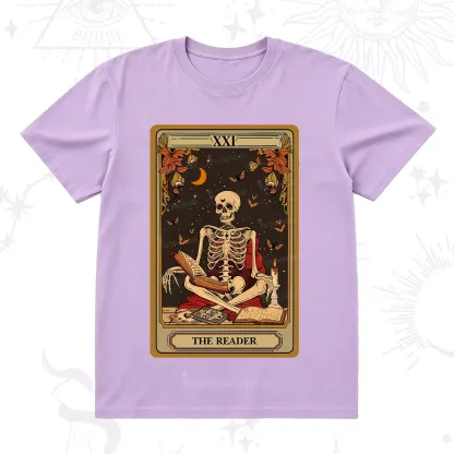 Purplehecate The Reader Tarot Card T-Shirt
