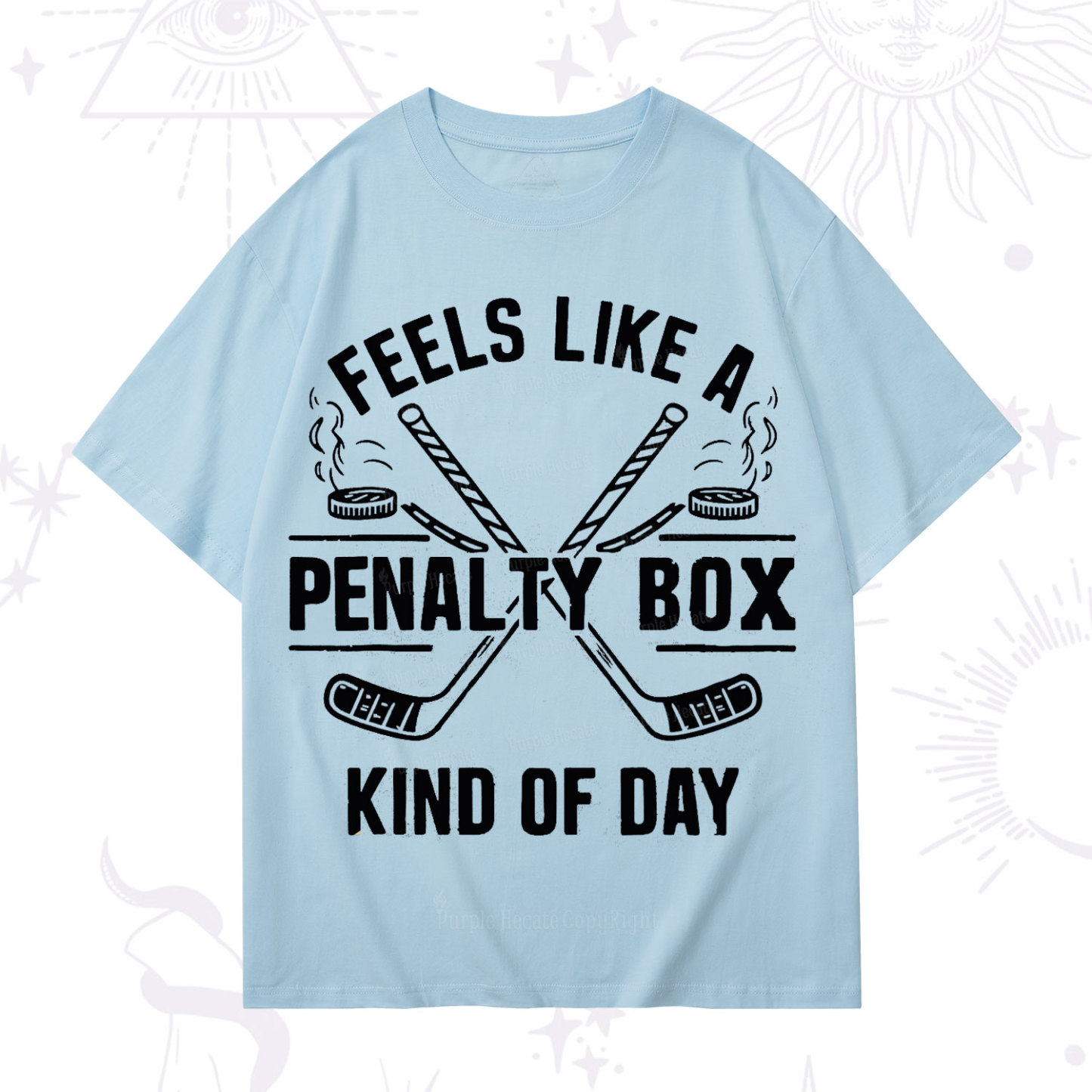 Purplehecate Feels Like A Penalty Box Kind Of Day T-Shirt