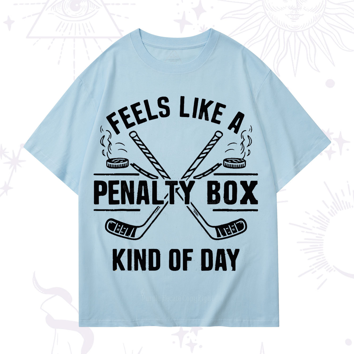 Purplehecate Feels Like A Penalty Box Kind Of Day T-Shirt