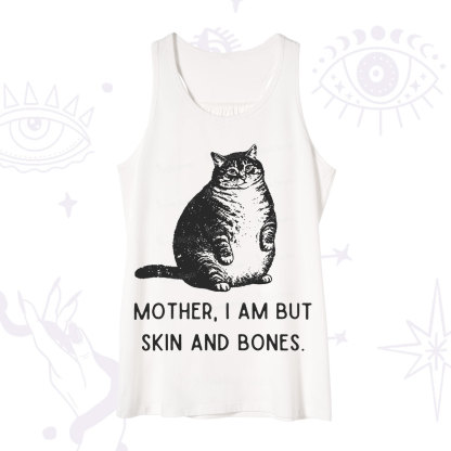 Purplehecate Cat Mother I Am But Skin And Bones Tank