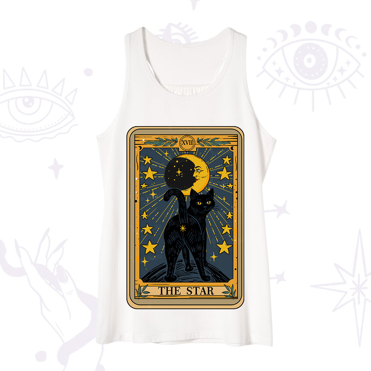 Purplehecate The Star Tarot Cat Tank