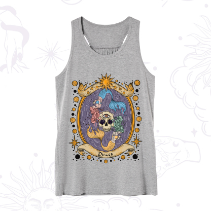 Purplehecate Celestial Pisces Zodiac Tank