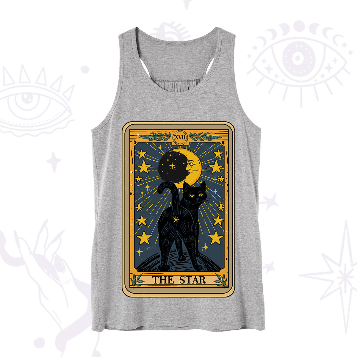 Purplehecate The Star Tarot Cat Tank