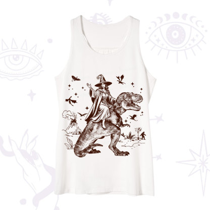 Purplehecate Witch Riding Dino Tank