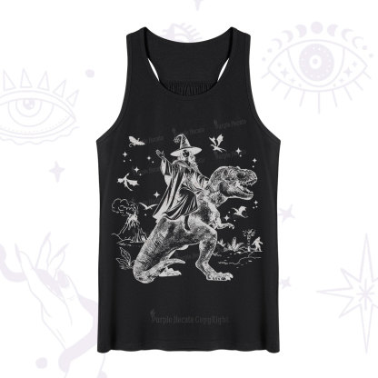 Purplehecate Witch Riding Dino Tank