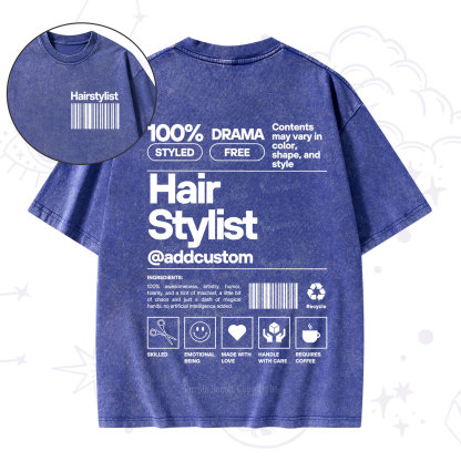 Purplehecate Hairstylist Washed T-Shirt