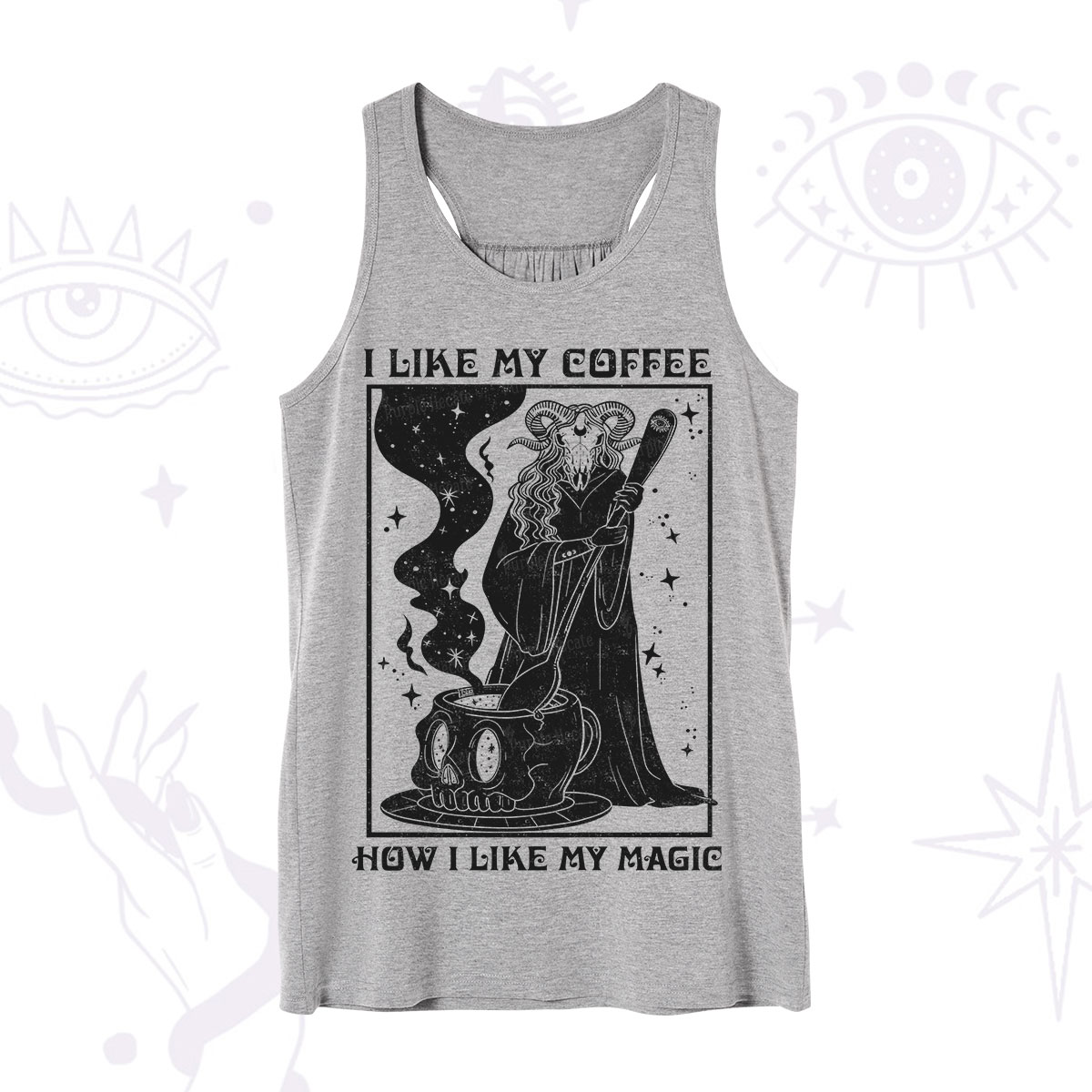 Purplehecate I Like My Coffee How I Like My Magic Tank