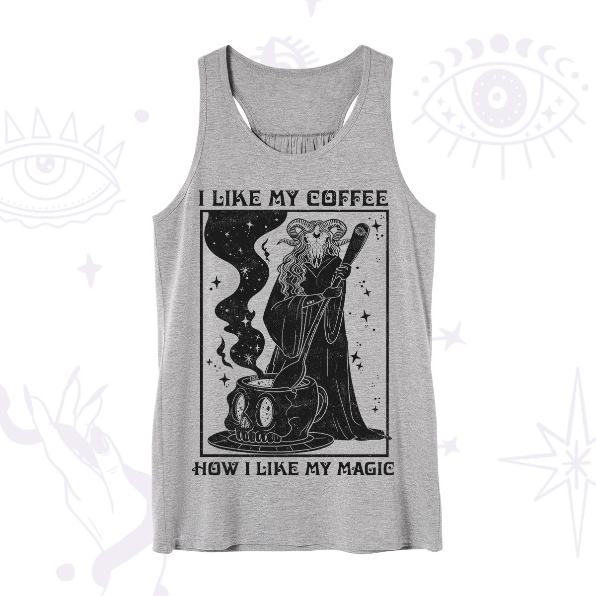 Purplehecate I Like My Coffee How I Like My Magic Tank