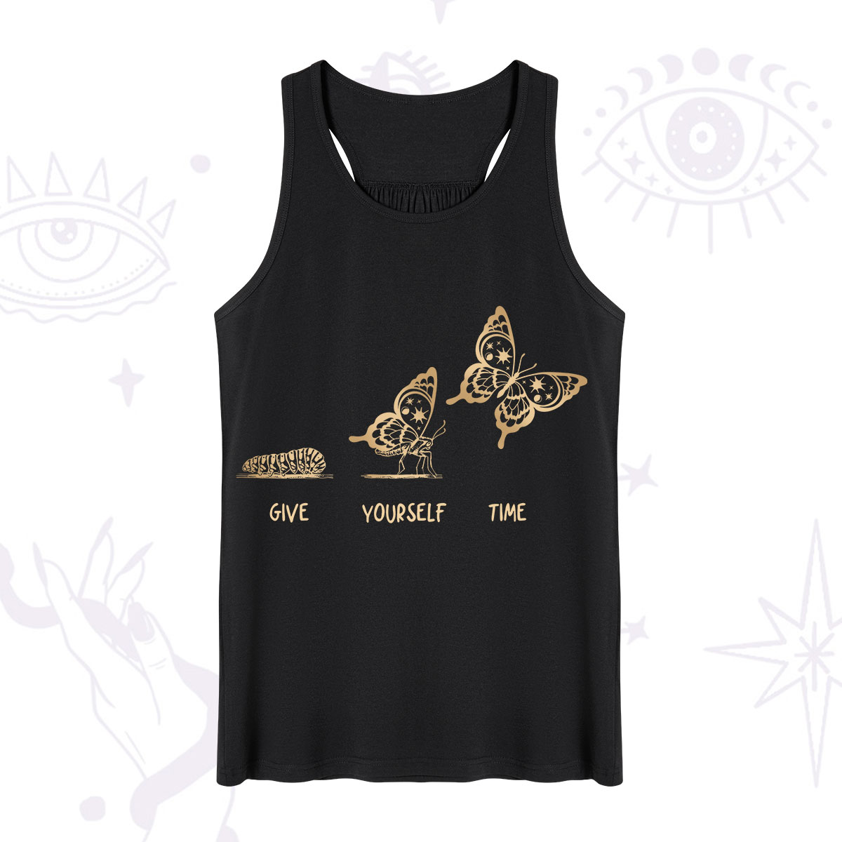 Purplehecate Give Yourself Time Butterfly Tank