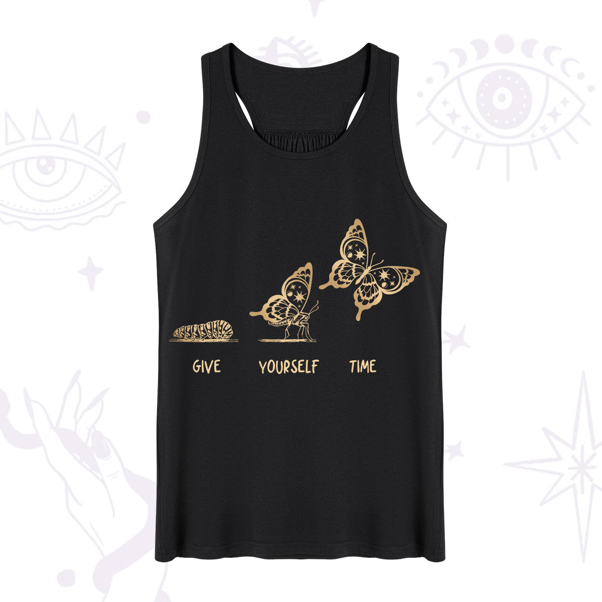 Purplehecate Give Yourself Time Butterfly Tank