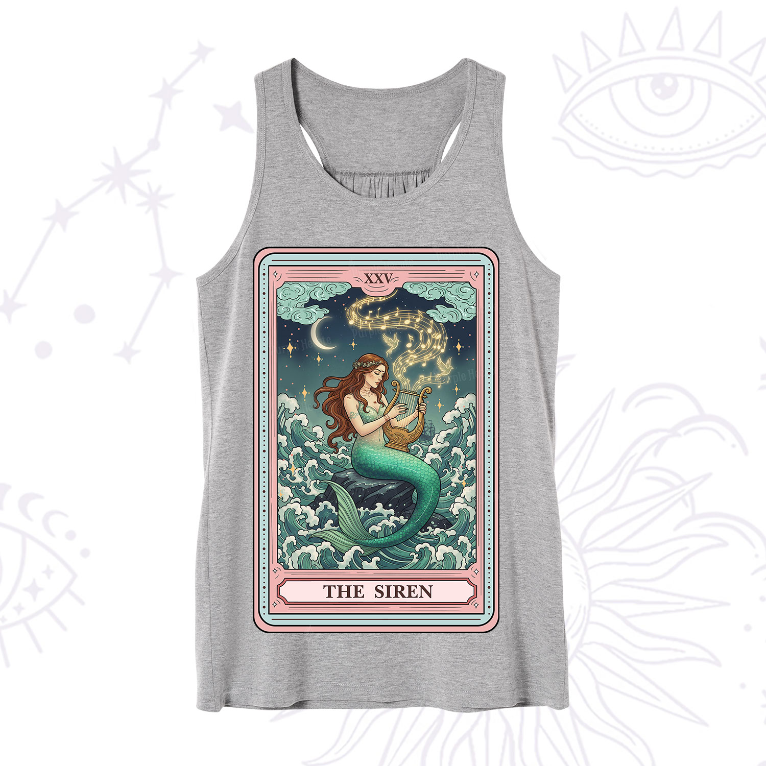 Purplehecate The Siren Tarot Tank