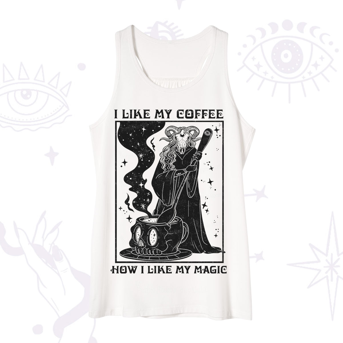 Purplehecate I Like My Coffee How I Like My Magic Tank