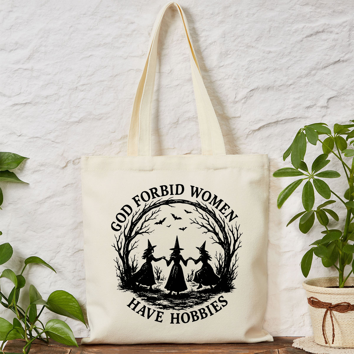 Purplehecate God Forbid Women Have Hobbies Tote Bag