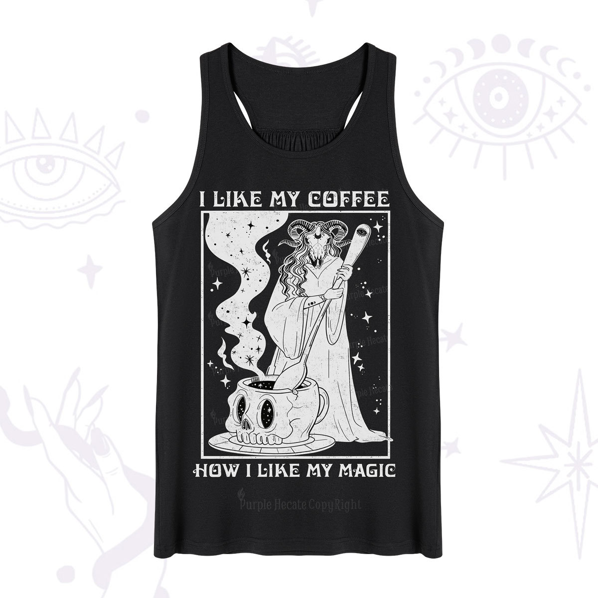Purplehecate I Like My Coffee How I Like My Magic Tank