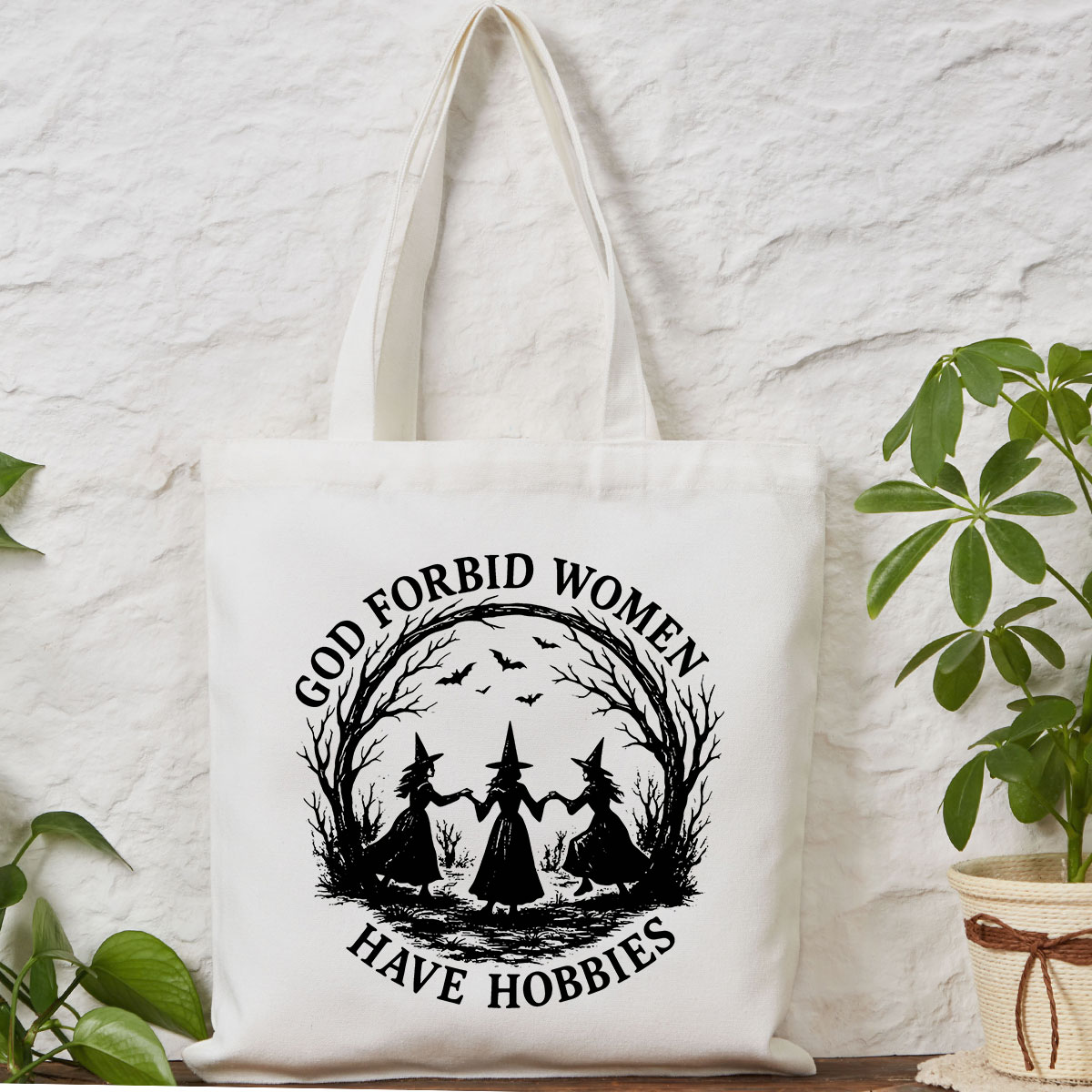 Purplehecate God Forbid Women Have Hobbies Tote Bag