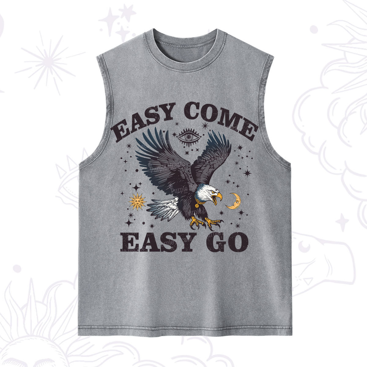 Purplehecate Easy Come Easy Go Washed Tank