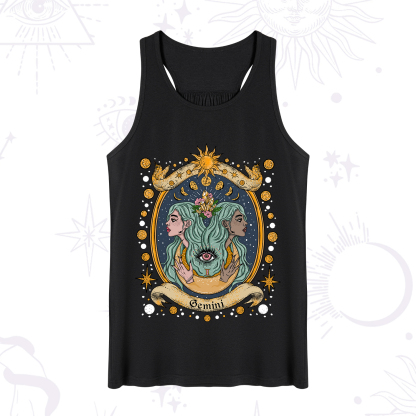 Purplehecate Celestial Gemini Zodiac Tank