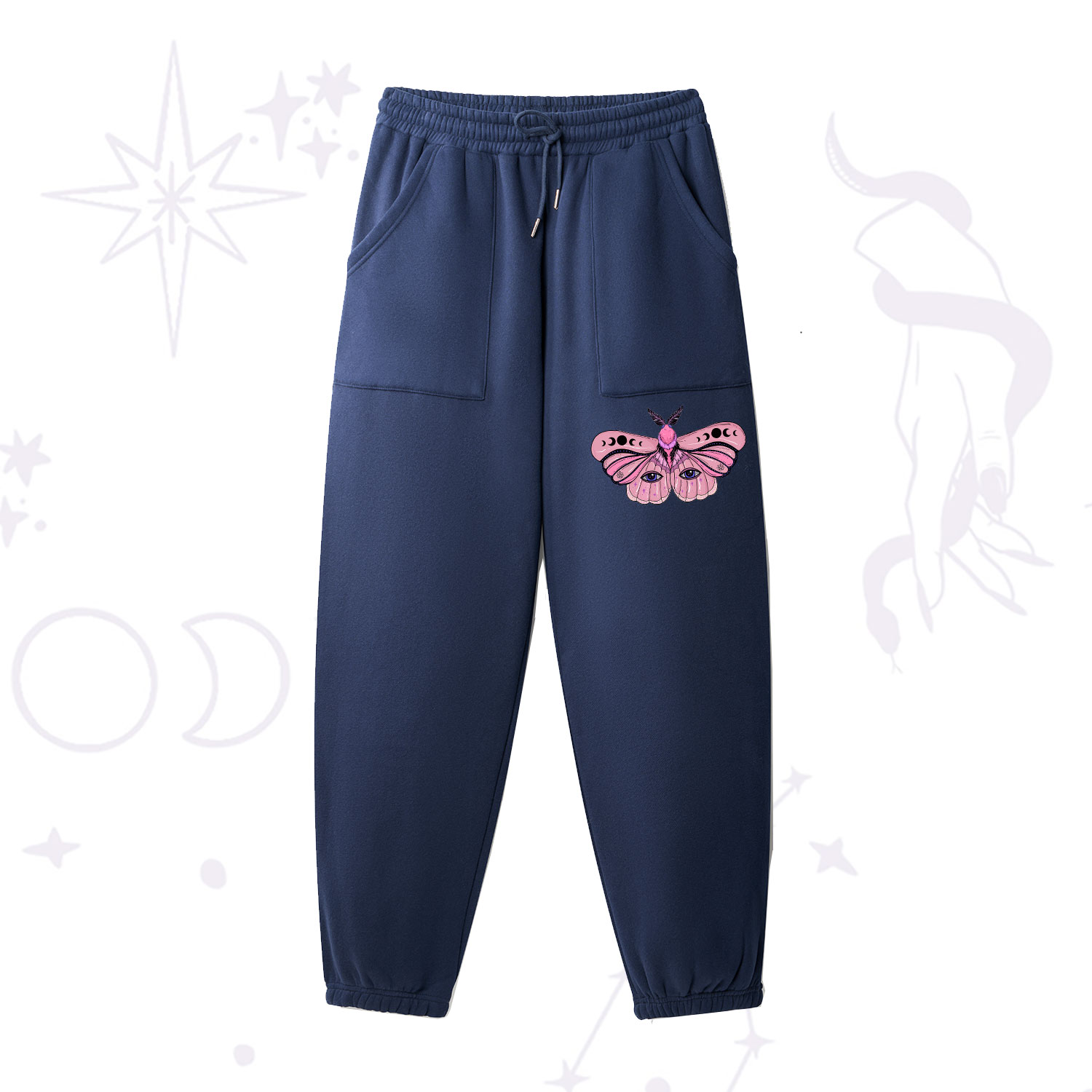 Purplehecate What's Coming Is Better Than What's Gone Fleece Sweatpants