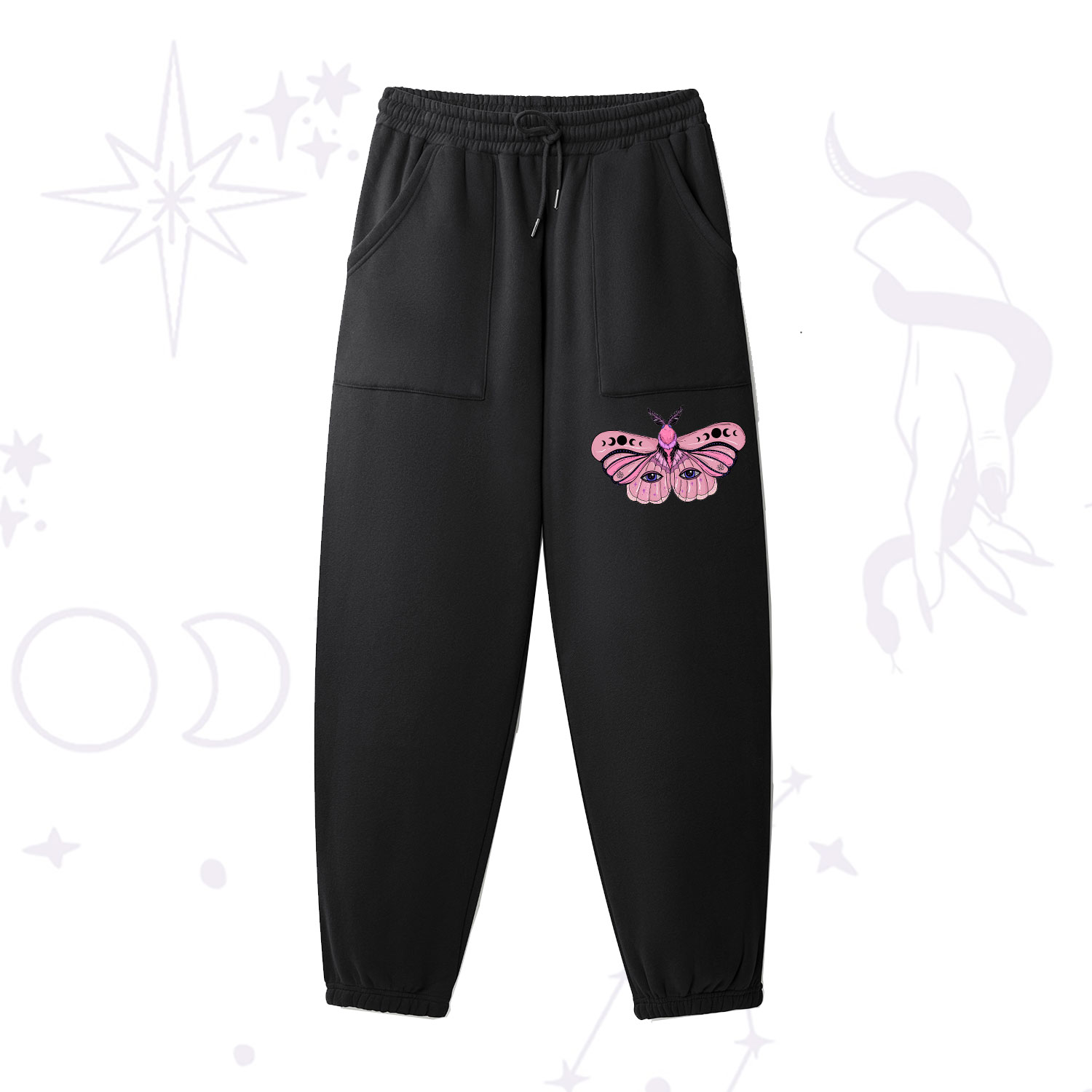Purplehecate What's Coming Is Better Than What's Gone Fleece Sweatpants