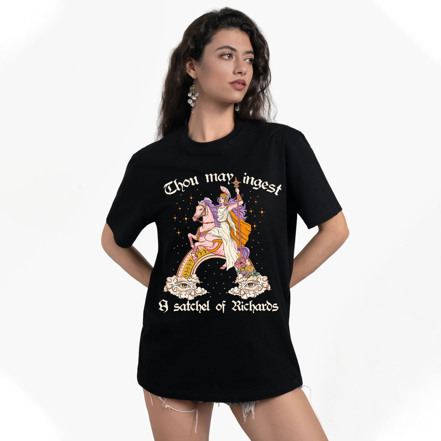 Purplehecate Thou may ingest a satchel of Richards T-Shirt