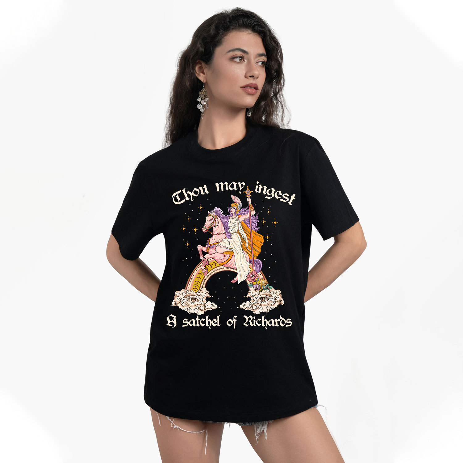 Purplehecate Thou may ingest a satchel of Richards T-Shirt