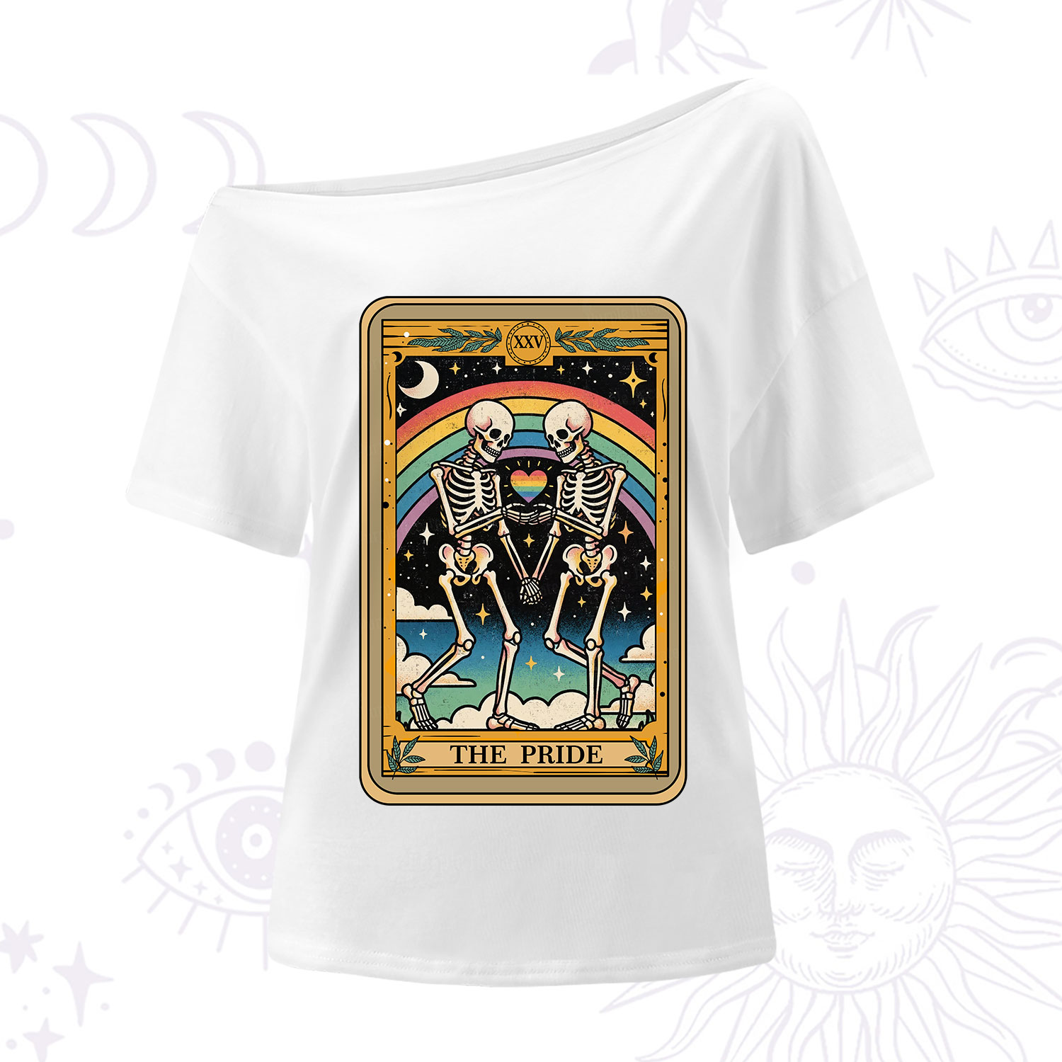 Purplehecate The Pride Tarot One Shoulder T-Shirt