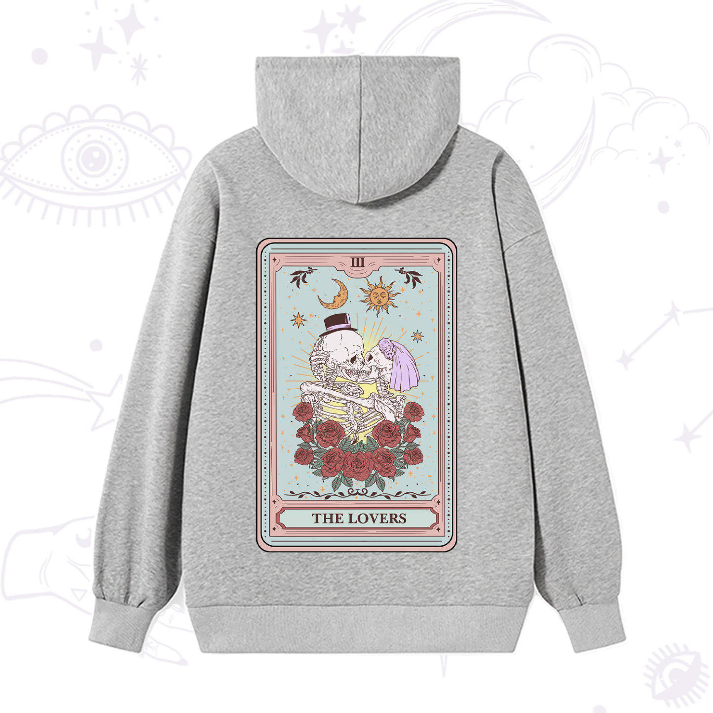 Purplehecate The Lovers Tarot Hoodie