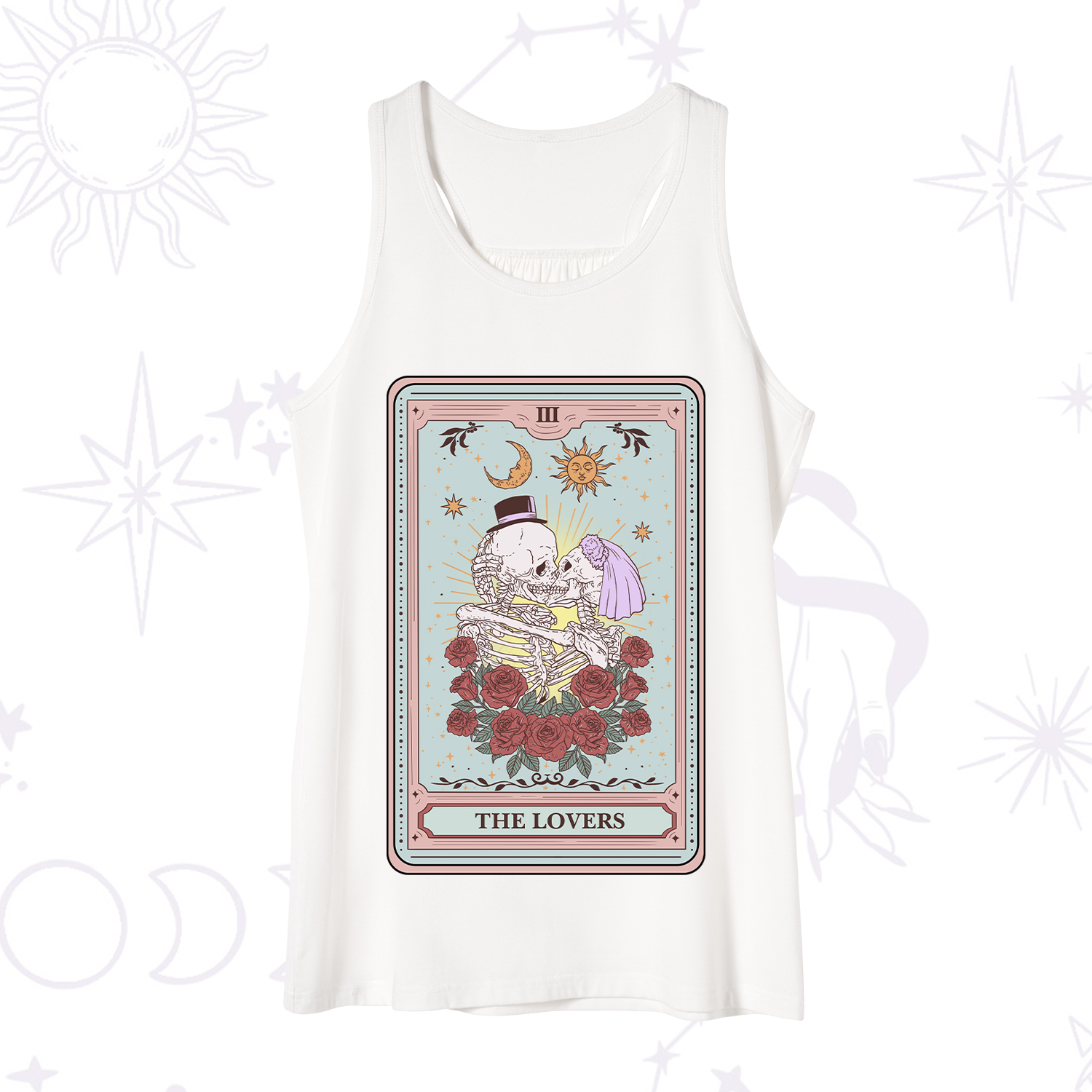 Purplehecate The Lovers Tarot Tank