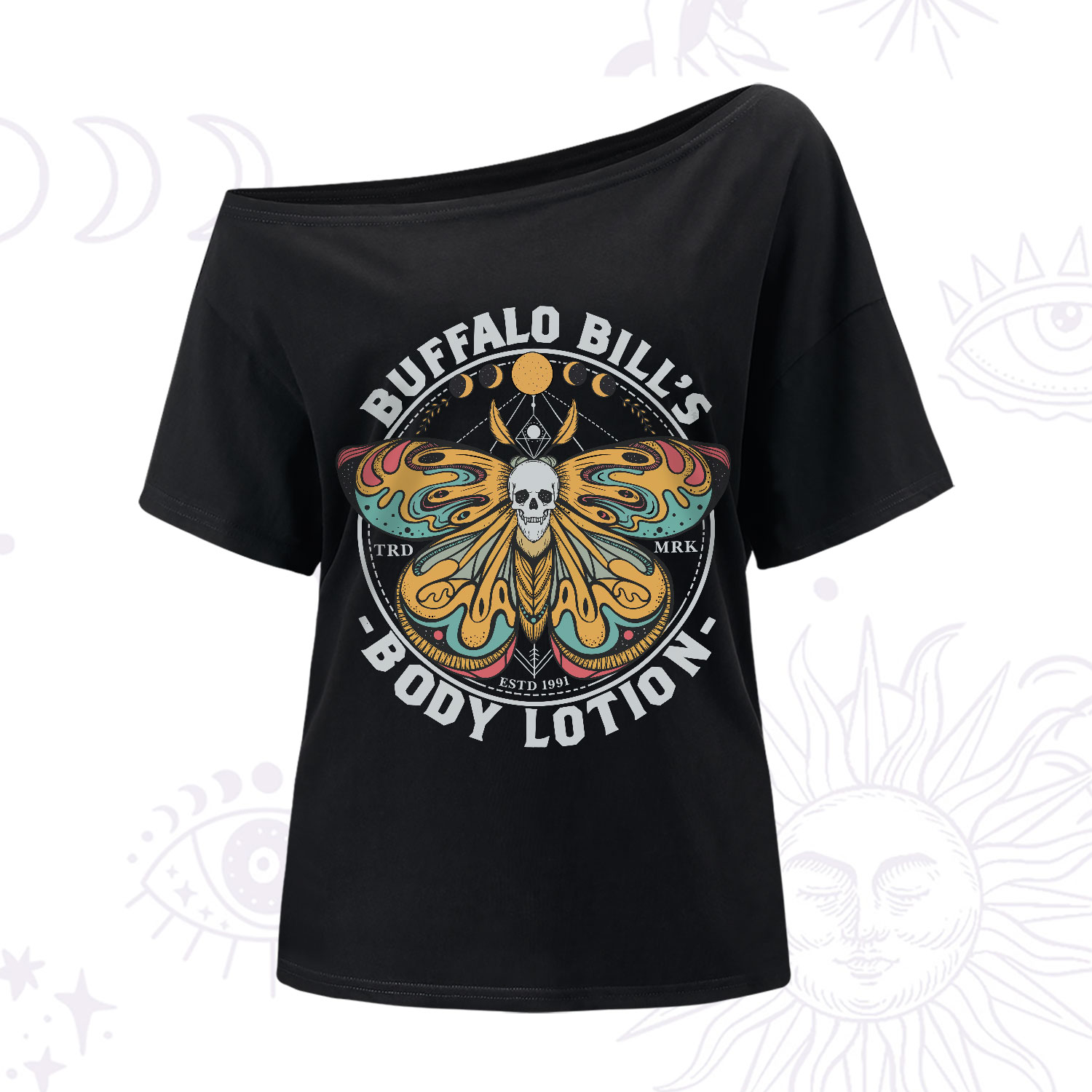 Purplehecate Buffalo Bill One-Shoulder T-Shirt