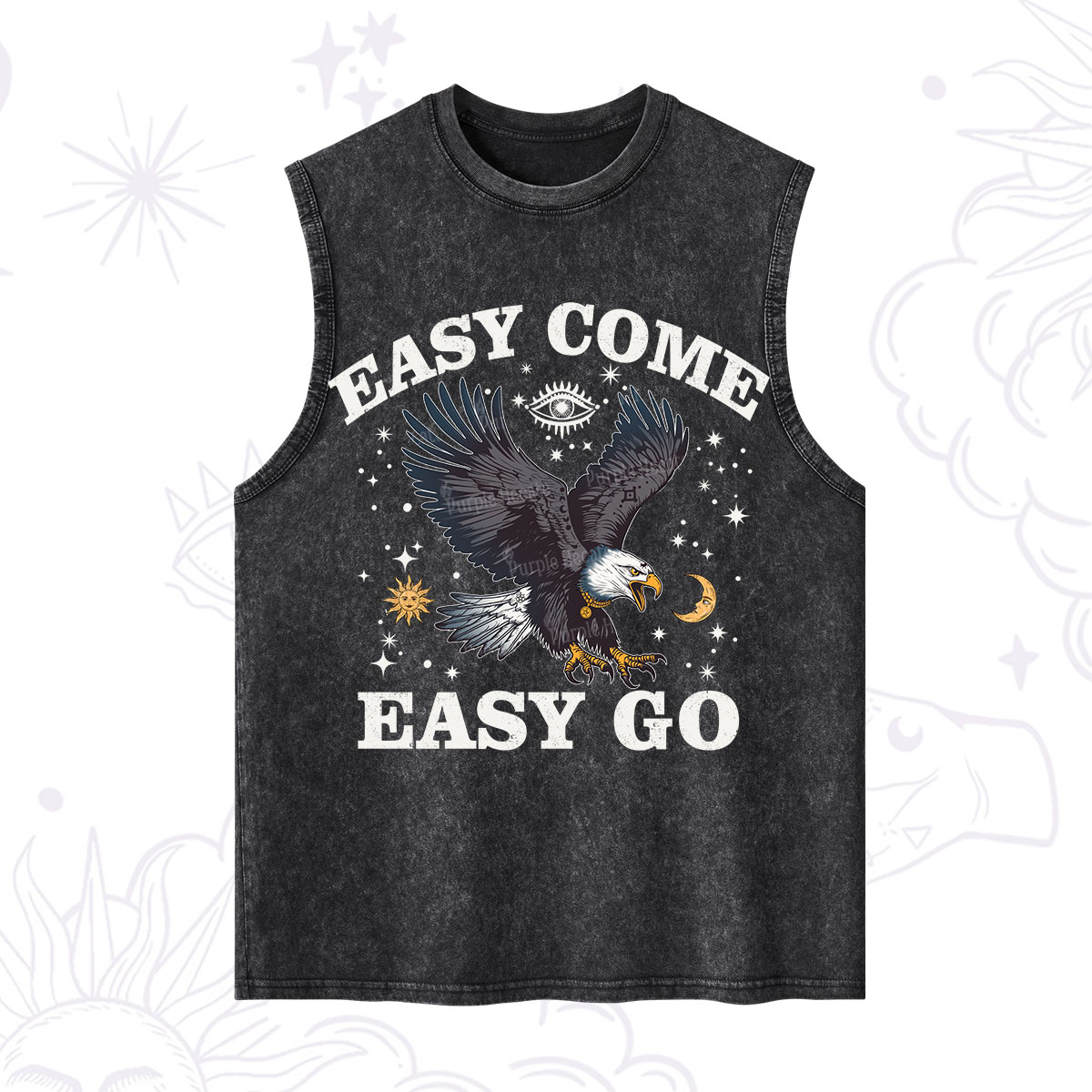 Purplehecate Easy Come Easy Go Washed Tank