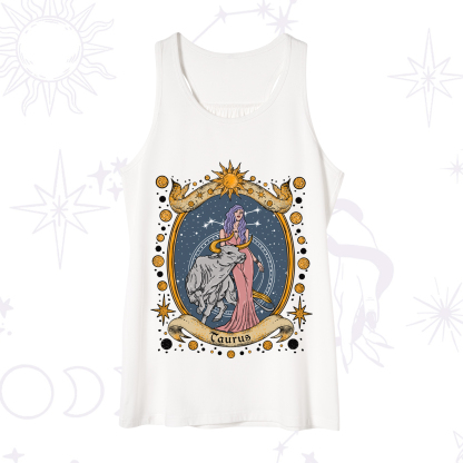 Purplehecate Celestial Taurus Zodiac Tank