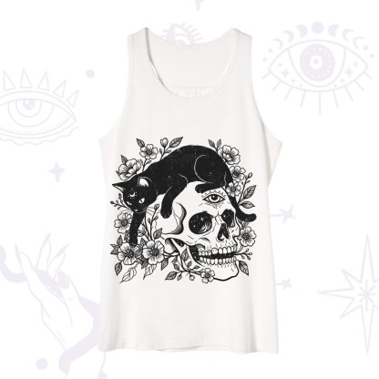 Purplehecate Black Cats In A Skull Tank