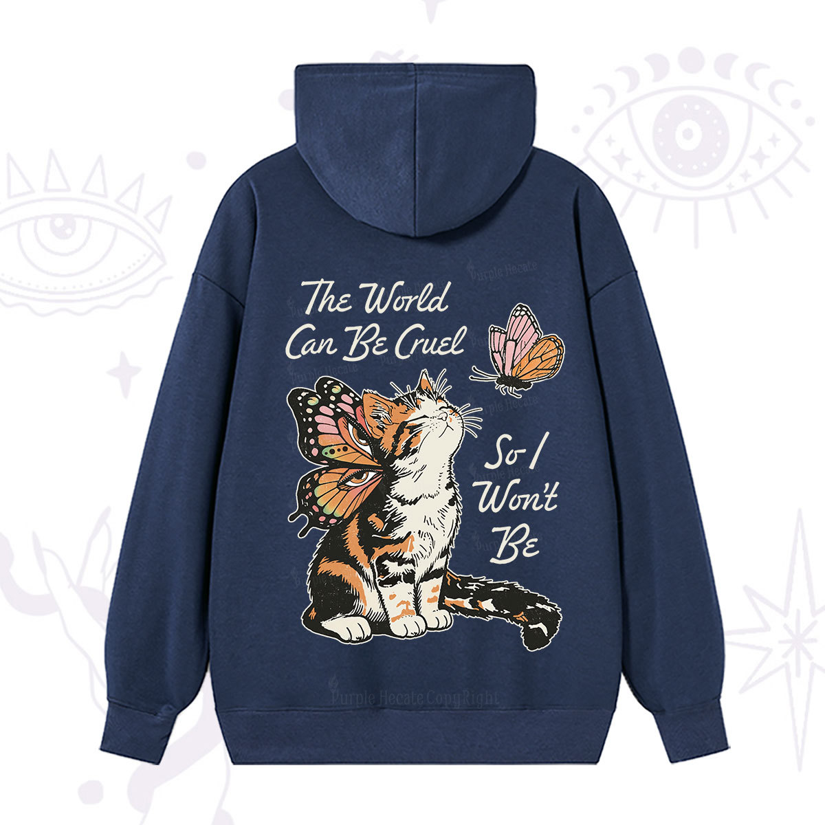 Purplehecate The World Can Be Cruel So I Won't Be Hoodie