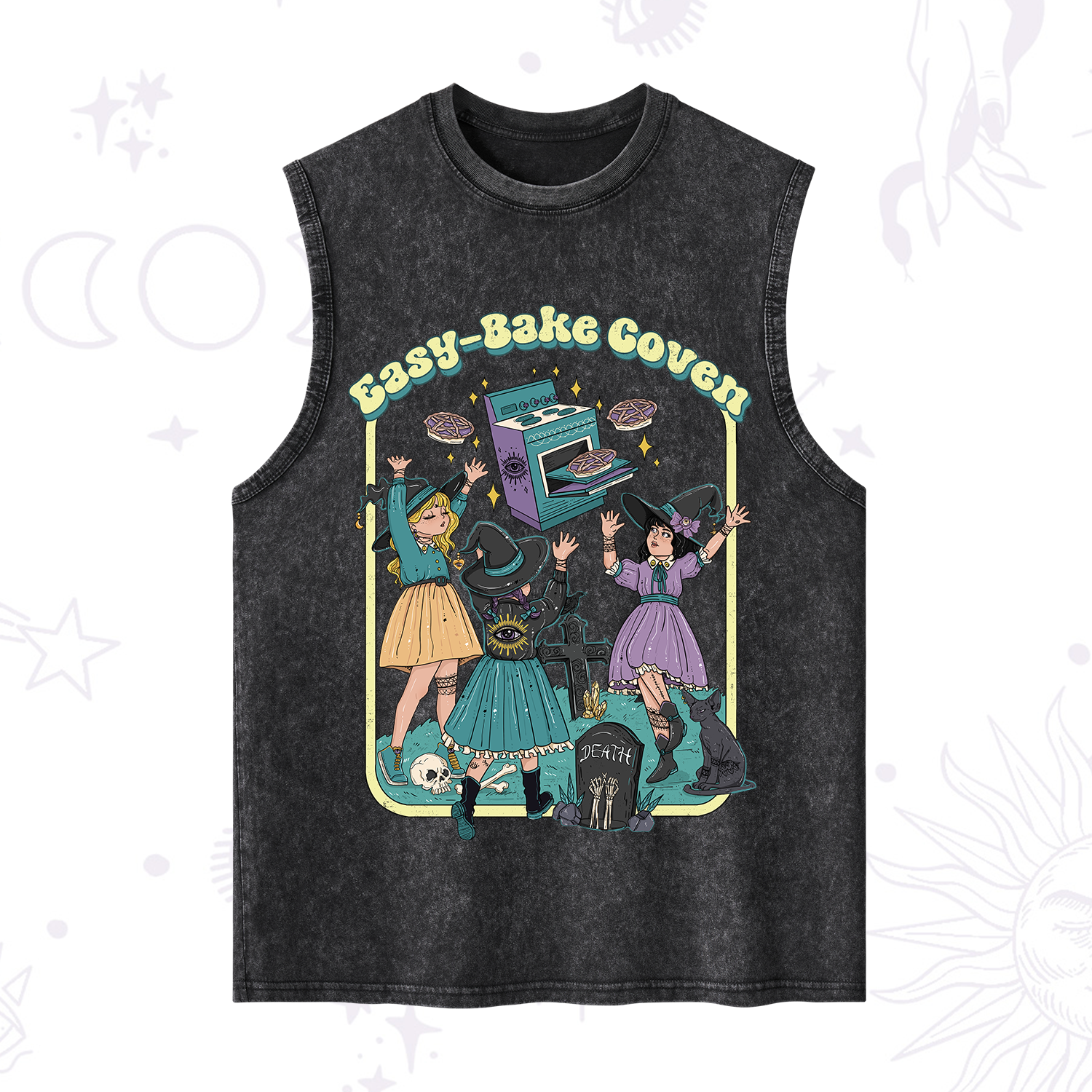 Purplehecate Easy Bake Coven Washed Tank