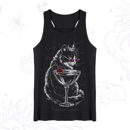 Purplehecate Martini Queen Cat Tank