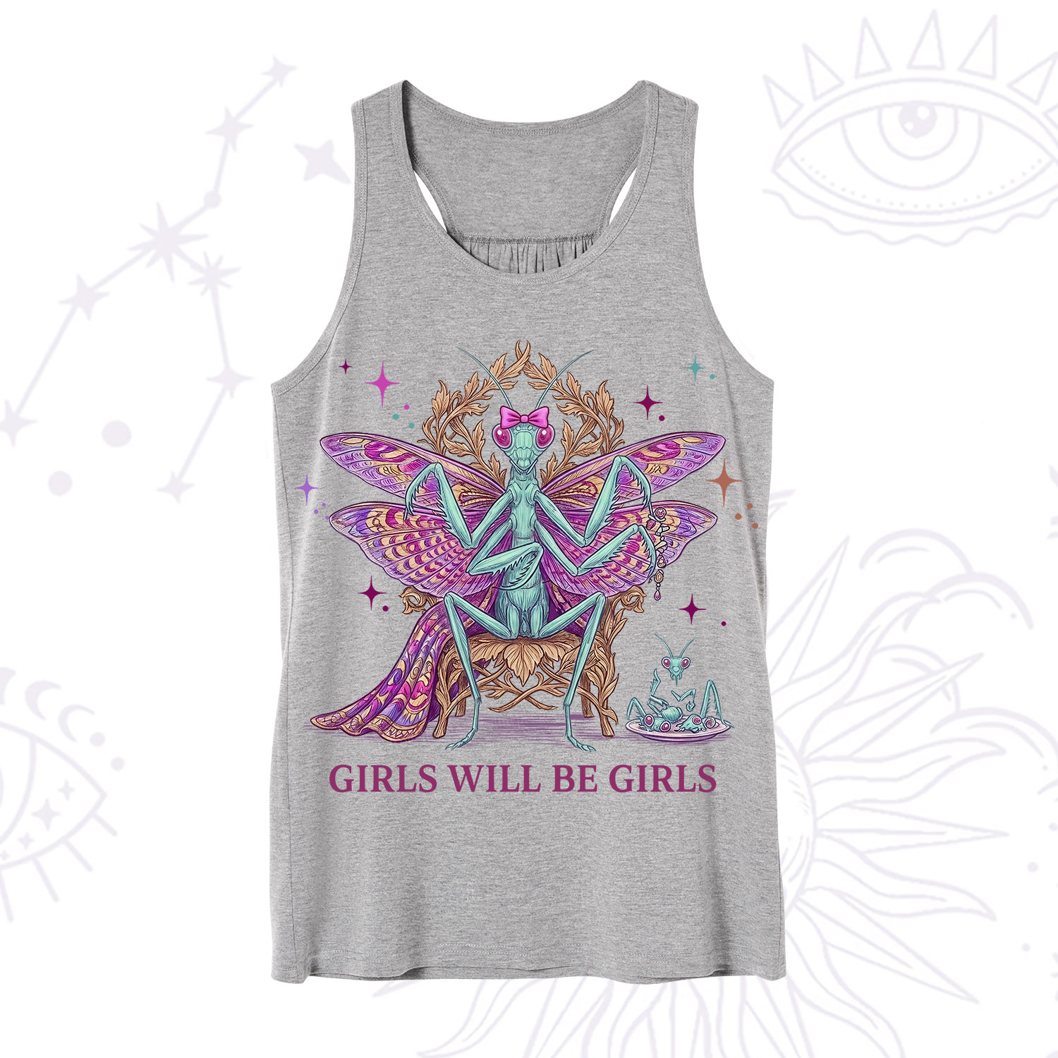 Purplehecate Girls Will Be Girls Mantis Queen Tank