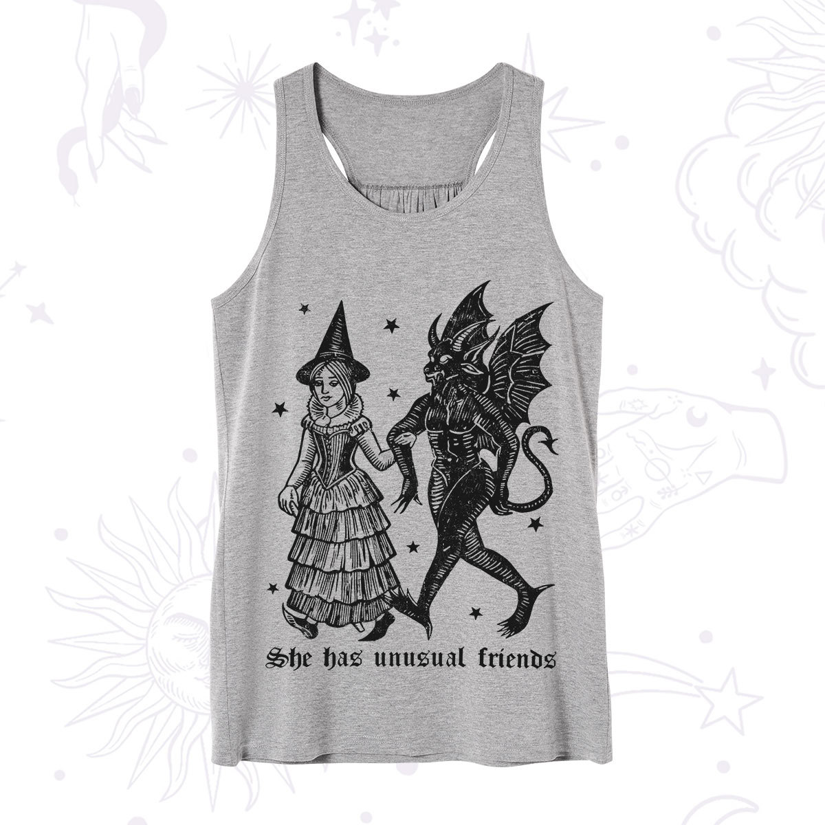 Purplehecate She Has Unusual Friends Tank