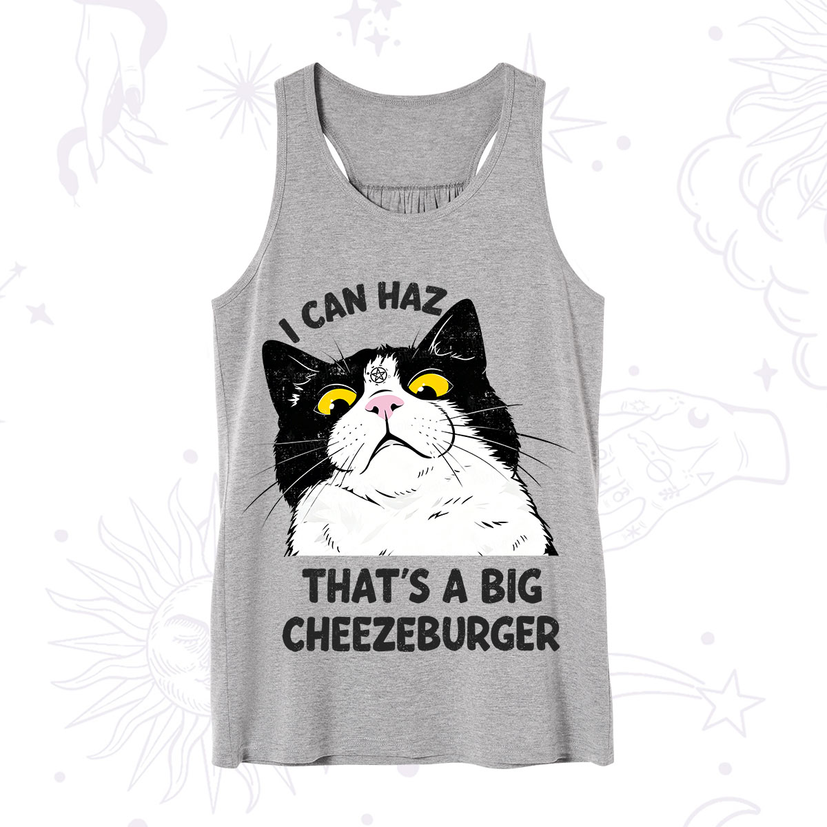 Purplehecate I Can Haz That's A Big Cheezeburger Tank